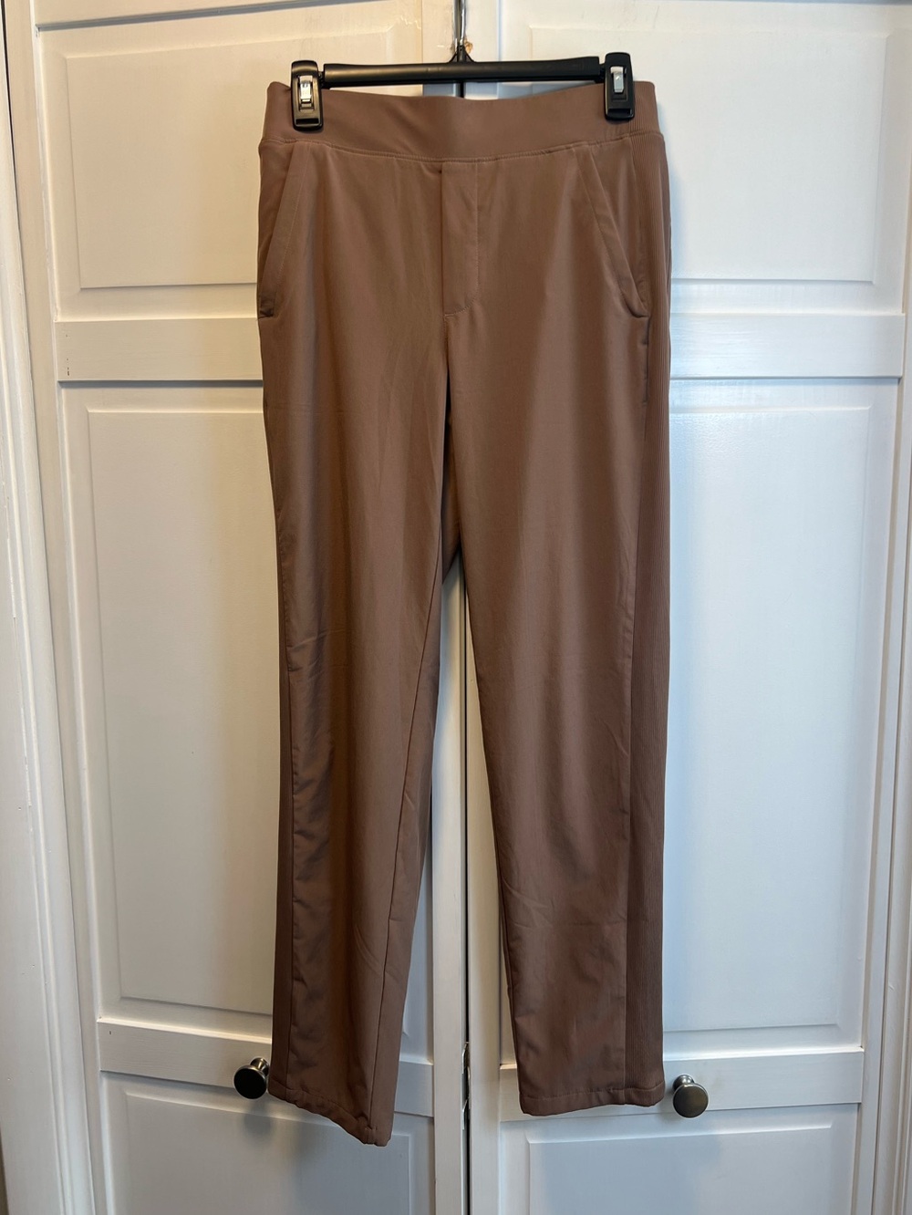 Athleta Women's Brooklyn Lined Mid Rise Pants Size 2 Color Taupe Brown
